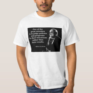 Milton Friedman-Politik-Absichts-Zitat T-Shirt