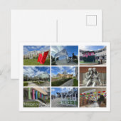 Milton Keynes Postkarte (Vorne/Hinten)