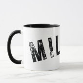Milton MA Riesenrustikale Tasse (Links)