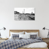 Milton, Oregon Ansicht Town Elevator Foto Leinwanddruck (Insitu (Schlafzimmer))