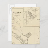Milton, Strafford Co Postkarte (Vorne/Hinten)