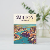 Milton USA Postkarte (Stehend Vorderseite)