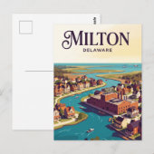 Milton USA Postkarte (Vorne/Hinten)