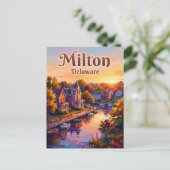 Milton USA Postkarte (Stehend Vorderseite)