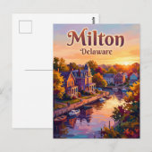Milton USA Postkarte (Vorne/Hinten)