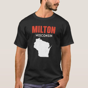 Milton USA Staat America Travel Montanan Helena T-Shirt