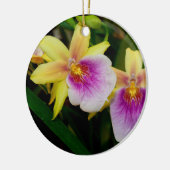 Miltonia Sunset Keramik Ornament (Links)