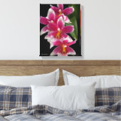 Miltonioda Sakura Leinwanddruck (Insitu (Schlafzimmer))