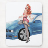 Miltons Pin-up-Girl Mousepad (Vorne)
