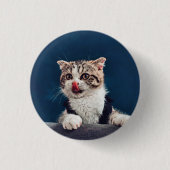 Milu Cat Button (Vorderseite)