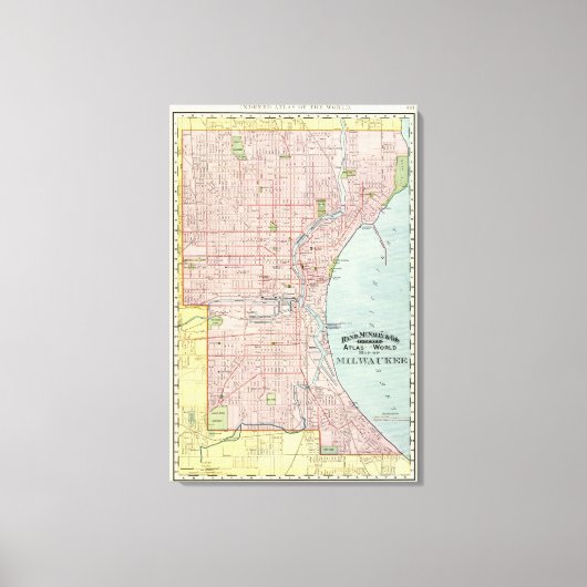 Milwaukee 2 leinwanddruck (Vorderseite)