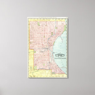 Milwaukee 2 leinwanddruck