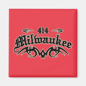 Milwaukee 414 magnet (Vorne)