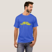 Milwaukee-Baseball-Schnurrbart T-Shirt (Vorne ganz)