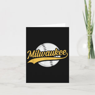 Milwaukee Baseball T - Shirt.png Karte