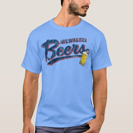 Milwaukee Beers Funny T-Shirt (Vorderseite)
