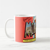 Milwaukee Bier Postkarte Kaffeetasse (Links)