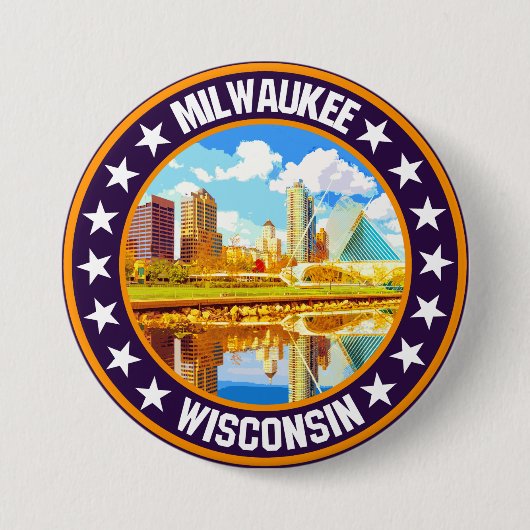 Milwaukee Button (Vorderseite)