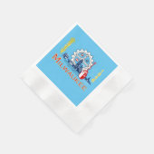 Milwaukee city flag serviette (Ecke)