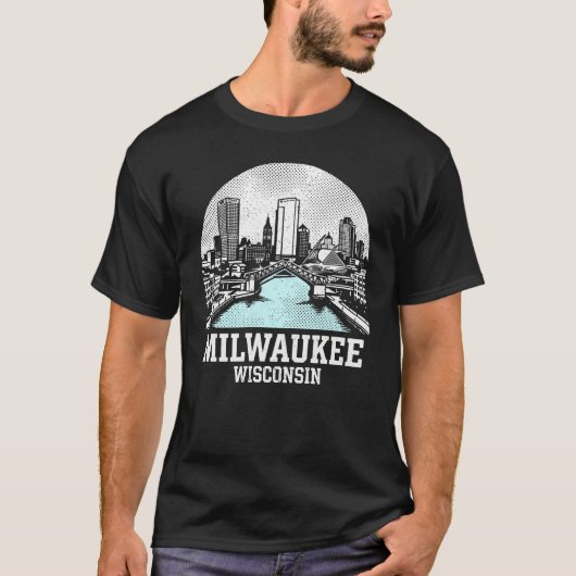 Milwaukee City Wisconsin T-Shirt (Vorderseite)