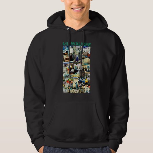 Milwaukee Collage Hoodie 2026  (Vorderseite)