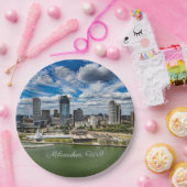 Milwaukee, Foto von Wisconsin City, Pappteller (Party)