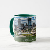 Milwaukee, Foto von Wisconsin City, Tasse (Vorderseite Links)