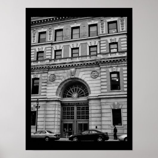 Milwaukee-Gebäude Poster (Vorne)