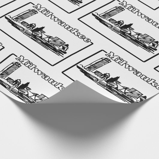 Milwaukee Geschenkpapier (Ecke)
