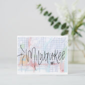 Milwaukee Grußkarte Postkarte (Stehend Vorderseite)