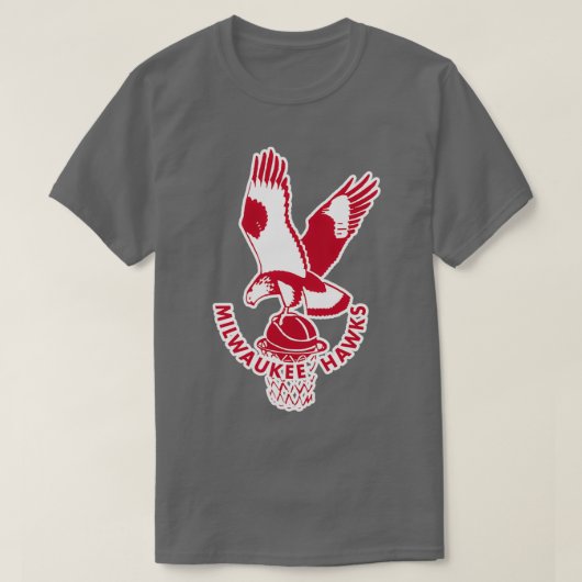 MILWAUKEE HAWKS T-Shirt (Design vorne)
