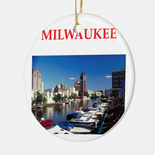Milwaukee Keramikornament (Links)