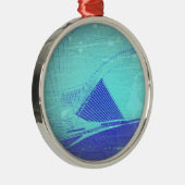 Milwaukee-Kunst-Museum Silbernes Ornament (Rechts)