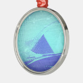 Milwaukee-Kunst-Museum Silbernes Ornament (Links)