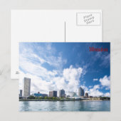 Milwaukee Lakefront Postkarte (Vorne/Hinten)