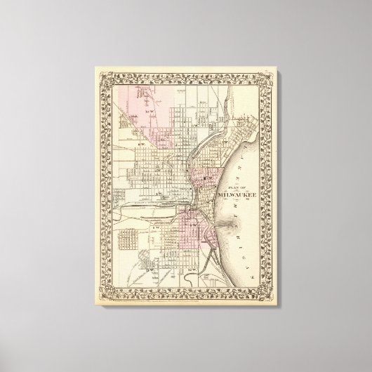 Milwaukee Leinwanddruck (Vorderseite)