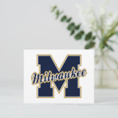 Milwaukee Letter Postkarte (Stehend Vorderseite)