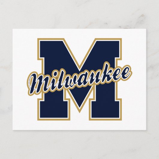 Milwaukee Letter Postkarte (Vorderseite)