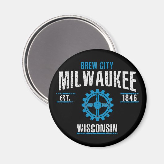 Milwaukee Magnet (Vorderseite/Rückseite)