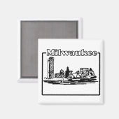 Milwaukee Magnet (Vorderseite/Rückseite)