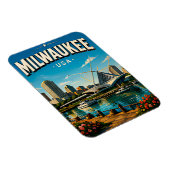 Milwaukee Museum Lakefront Magnet (Rechte Seite)