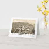 Milwaukee, panoramische Karte WI - 1879 (Gelbe Blume)