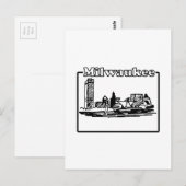 Milwaukee Postkarte (Vorne/Hinten)