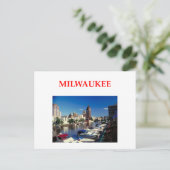 Milwaukee Postkarte (Stehend Vorderseite)