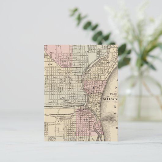 Milwaukee Postkarte (Stehend Vorderseite)