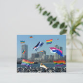 Milwaukee Pride Postkarte (Stehend Vorderseite)