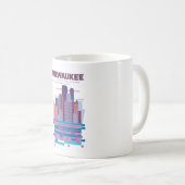 Milwaukee Reiseplakat Kaffeetasse (VorderseiteRechts)
