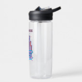 Milwaukee Reiseplakat Trinkflasche (Links)