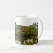 Milwaukee River, West Bend, Wisconsin Kaffeetasse (VorderseiteRechts)