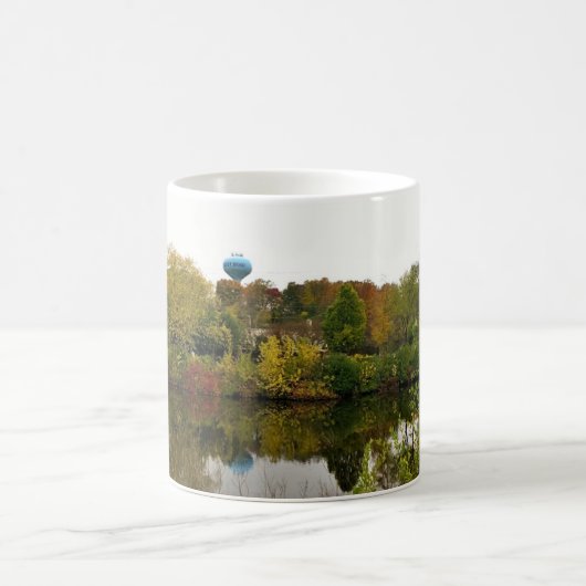 Milwaukee River, West Bend, Wisconsin Kaffeetasse (Mittel)